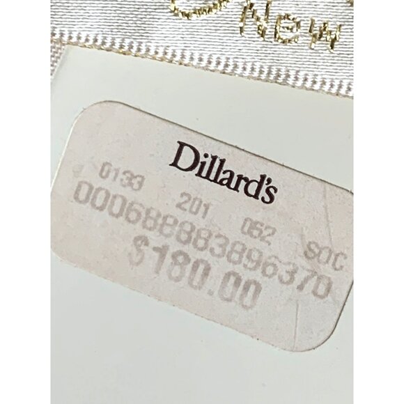 Eliza J Off-White Silk Formal Dress Beaded Waist Size 12 NWT 8684 $180 Lined - Picture 6 of 13